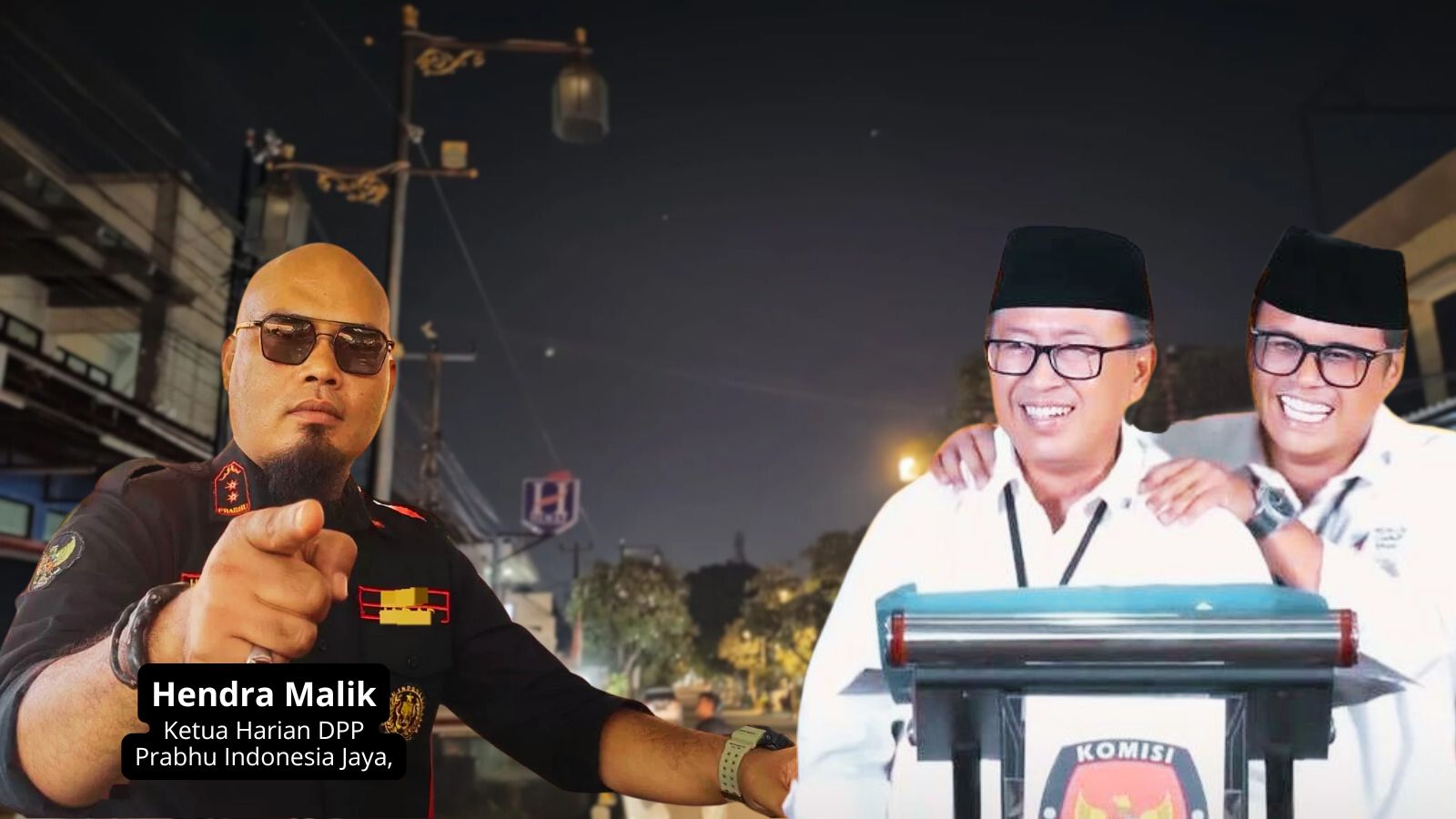 Hendra Malik Ketua Harian DPP Prabhu Indonesia Jaya