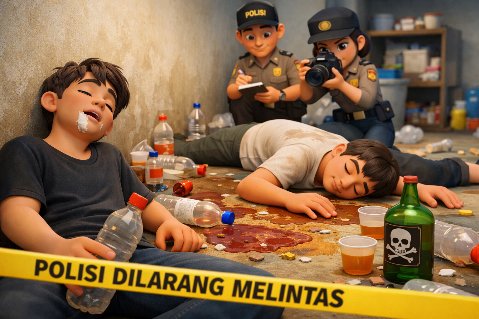 Kejadian tragis di lokasi penyelidikan